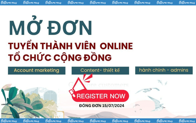 img of Tuyển Thành Viên Dự Án TELLME: Xây Dựng Cộng Đồng & Thiện Nguyện