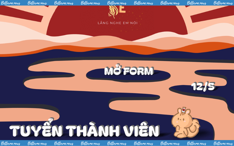 img of Dự án SẼ – Lắng Nghe Em Nói Chính Thức Mở ĐơnTuyển Thành Viên Các Ban