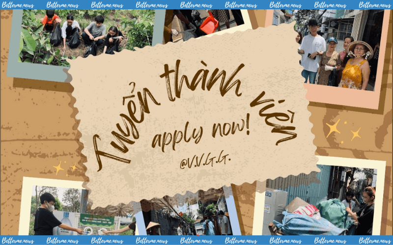 img of Tổ Chức Tình Nguyện VVGG – Viet Volunteer Green Generation Mở Đơn Tuyển Thành Viên