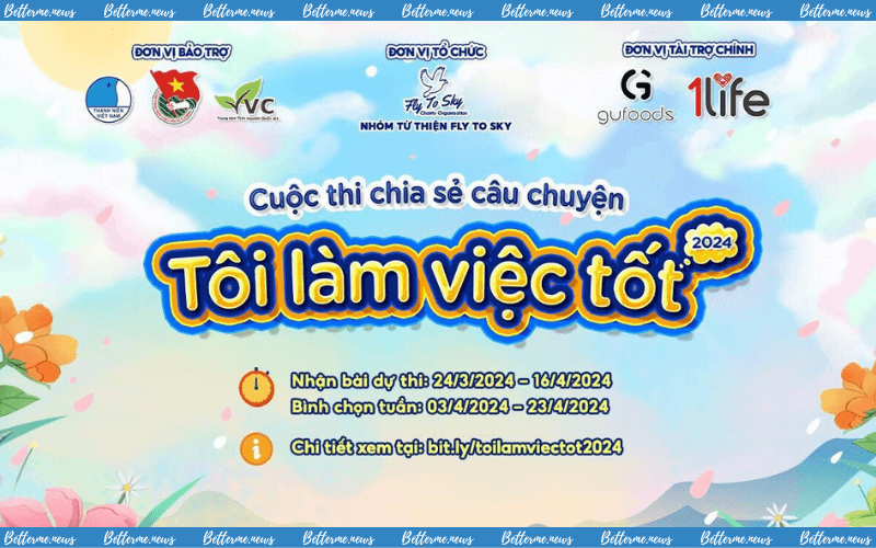 img of Nhóm Từ Thiện Fly To Sky Phát Động Cuộc Thi Chia Sẻ Câu Chuyện “Tôi Làm Việc Tốt” 2024