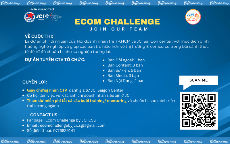 img of Mở Đơn Đăng Ký Tuyển Cộng Tác Viên Dự Án Ecom Challenge 2025