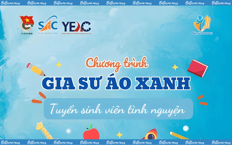 img of Chương Trình “Gia Sư Áo Xanh” Tuyển Tình Nguyện Viên